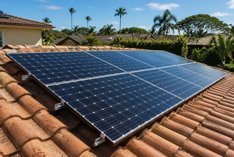 Installation de panneaux solaires à Mouleydier